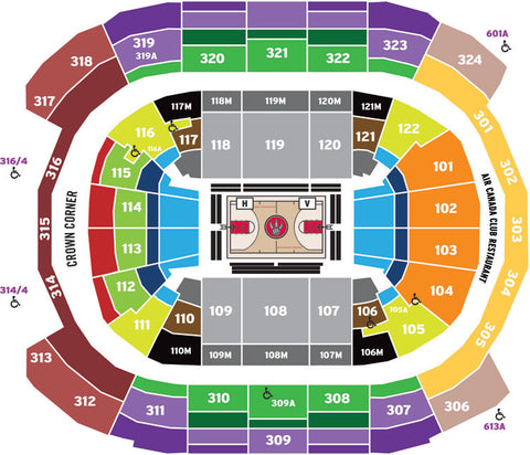 2015 Toronto Raptors Playoff Tickets (Pair): Round 2 - Home Game 3